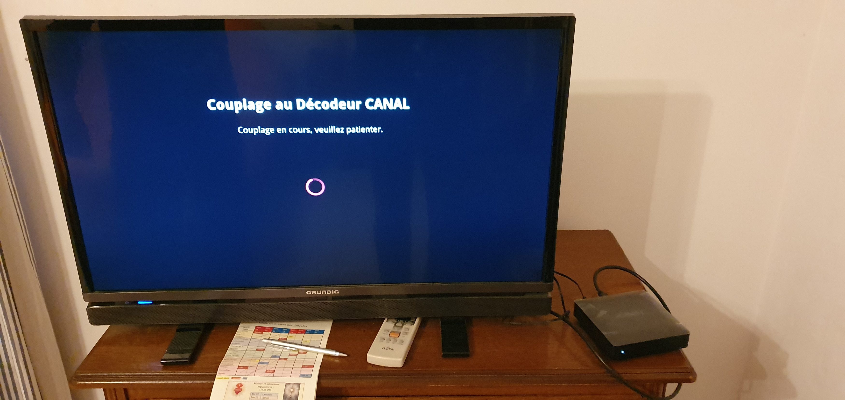 Installation des nouveaux décodeurs canal